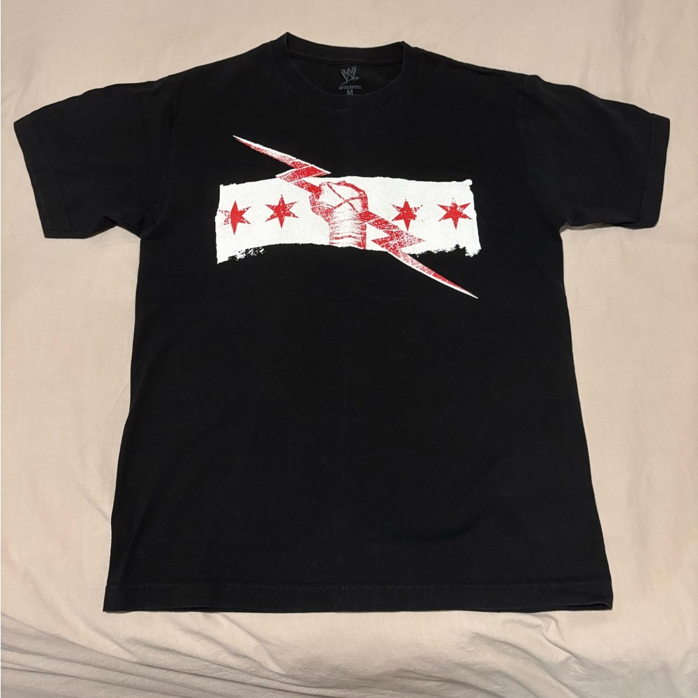 WWE CM ‘Punk Best In The World’ Black T-Shirt (Medium)